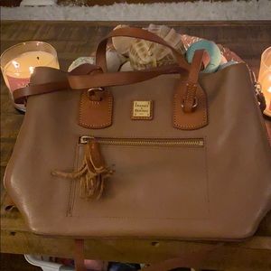 Dooney and Burke brown purse